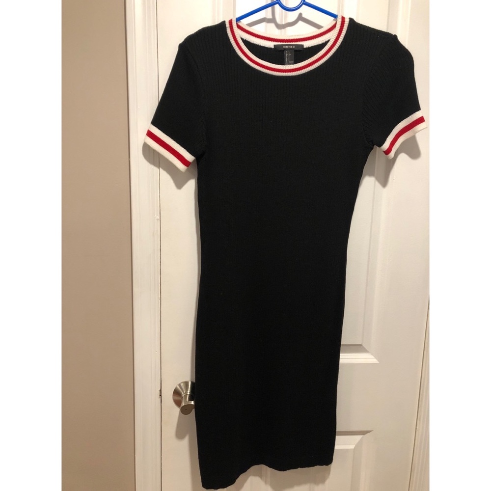 forever 21 black sweater dress